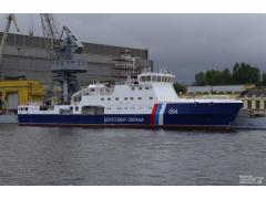 Спущен на воду пограничный патрульный корабль «Таймыр» Спущен на воду пограничный патрульный корабль «Таймыр»
