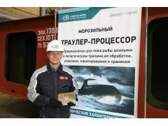 Северная верфь заложила третий рыболовный траулер Северная верфь заложила третий рыболовный траулер