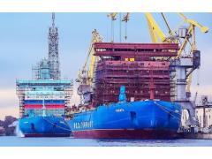 Завершено формирование корпуса и надстройки атомного ледокола «Сибирь» Завершено формирование корпуса и надстройки атомного ледокола «Сибирь»