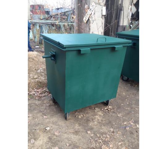 Фото 3 Контейнер для мусора металлический 1,1 м3, г.Дзержинский 2019