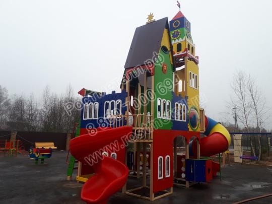 Фото 3 Детский игровой комплекс «Сказочный замок», г.Таганрог 2019