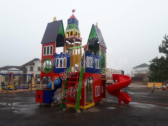Фото 4 Детский игровой комплекс «Сказочный замок», г.Таганрог 2019