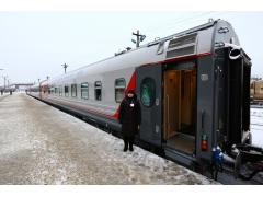 В Югре на маршрут вышел первый пригородный поезд нового поколения В Югре на маршрут вышел первый пригородный поезд нового поколения
