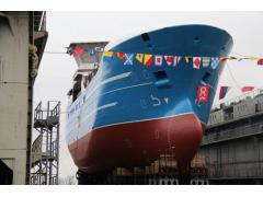 На СЗ «Северная верфь» спущено на воду головное судно «Гандвик-1» для ярусного лова рыбы На СЗ «Северная верфь» спущено на воду головное судно «Гандвик-1» для ярусного лова рыбы