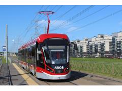 В Санкт-Петербург в 2019 году поставлен 21 новый трамвай модели 71-931М «Витязь-М» В Санкт-Петербург в 2019 году поставлен 21 новый трамвай модели 71-931М «Витязь-М»