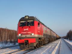 В России началась эксплуатация новых грузовых тепловозов ТМХ В России началась эксплуатация новых грузовых тепловозов ТМХ