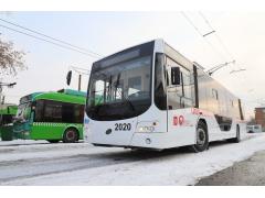 В Красноярске на линию вышел первый троллейбус «Транс-Альфа» с автономным ходом В Красноярске на линию вышел первый троллейбус «Транс-Альфа» с автономным ходом