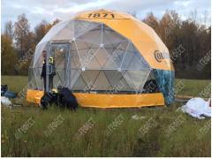 Фото 1 Сферические шатры, г.Ярославль 2020