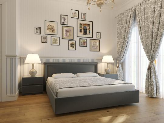 Фото 4 Кровать "Бергамо" 2020