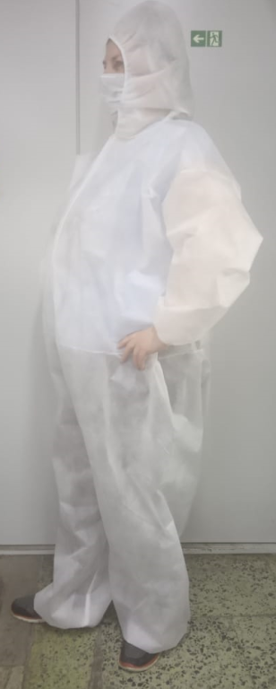 Комбинезоны одноразовые с капюшоном «Каспер» от производителя ГК Петров ...