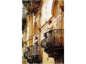 Кованые балконы, балюстрады