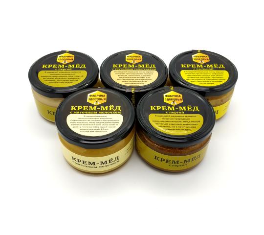 Фото 6 Крем-мед с продуктами пчеловодства(5 видов)