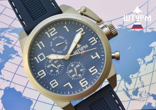 Фото 7 Мужские наручные часы «Штурм», г.Москва 2020