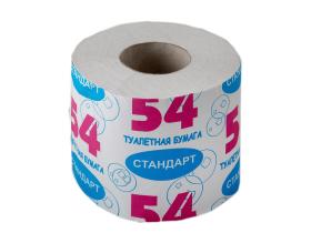 Туалетна бумага «54 Стандарт», 1 слой, 30 рулонов