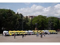 Больницам Карачаево-Черкесии передали новые машины скорой помощи Больницам Карачаево-Черкесии передали новые машины скорой помощи