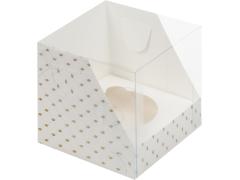Фото 1 коробка для  капкейка с пластиковой крышкой, г.Дмитров 2020