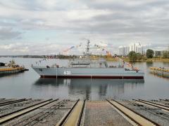СНСЗ спустил на воду корабль противоминной обороны проекта 12700 «Георгий Курбатов» СНСЗ спустил на воду корабль противоминной обороны проекта 12700 «Георгий Курбатов»