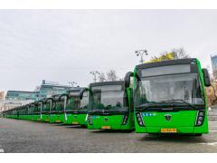 В Екатеринбург прибыли 57 новых автобусов НефАЗ В Екатеринбург прибыли 57 новых автобусов НефАЗ