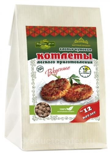 Смесь для котлет из нута с чесноком 230г от производителя ИП Корниенко ...