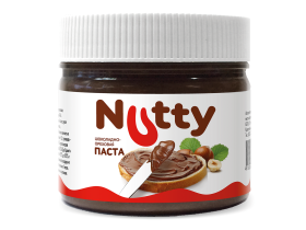 Шоколадно-ореховая паста Nutty, 340гр