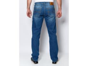 Мужские джинсы RussJeans светло-синие вареные