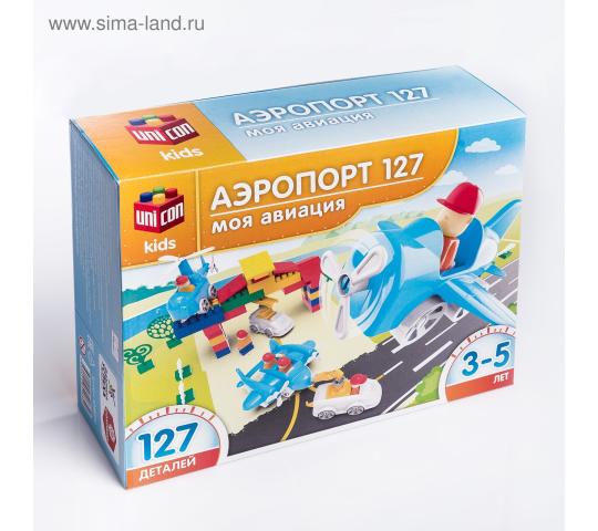 Фото 4 Конструктор «Моя авиация: Аэропорт», 127 деталей, г.Екатеринбург 2020