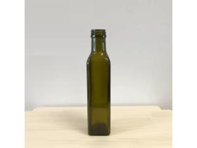 Стеклянная бутылка Мараска оливковая 0,25 и 0,5 л