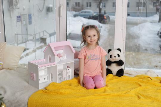 Фото 3 Кукольный домик «Мини» с балконом, г.Киров 2021