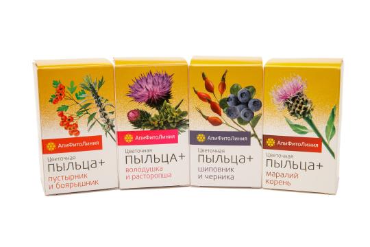 Фото 2 Цветочная пыльца+ пустырник и боярышник, 550 мг,, г.Барнаул 2021