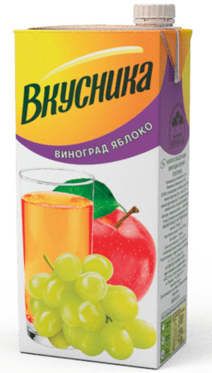 Напиток сокосодержащий ТМ «Вкусника» от производителя Производитель ...