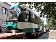 В Челябинск пришла первая партия новых трамваев В Челябинск пришла первая партия новых трамваев