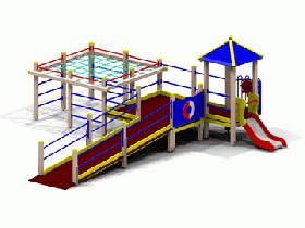 Детские игровые комплексы для детей с ограниченными физическими возможностями