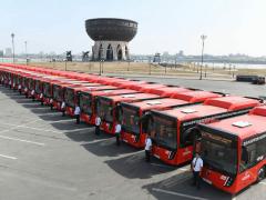 Перевозчики Казани получили 40 новых автобусов Перевозчики Казани получили 40 новых автобусов