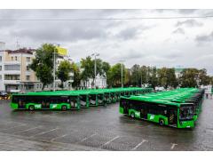 Благодаря дорожному нацпроекту автопарк Екатеринбурга пополнился новыми автобусами Благодаря дорожному нацпроекту автопарк Екатеринбурга пополнился новыми автобусами