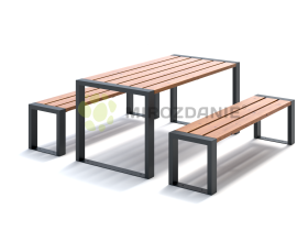 Скамейки со столом садово-парковые «Cafe №2» 1600