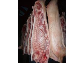 Мясо свинины в тушах