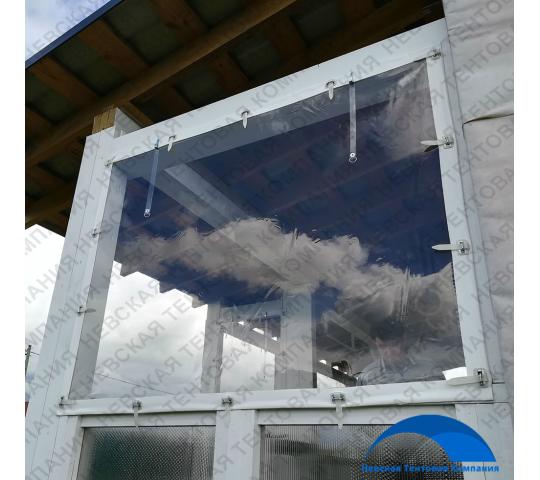 Фото 2 Прозрачные мягкие рулонные окна для террас/беседок, г.Санкт-Петербург 2022