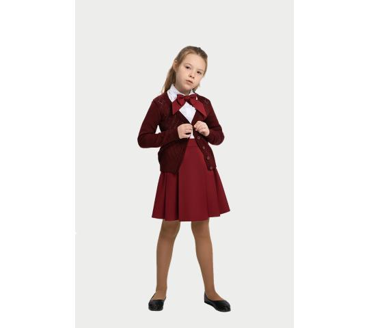 Фото 4 Бордовые школьные костюмы для девочек, г.Тюмень 2022