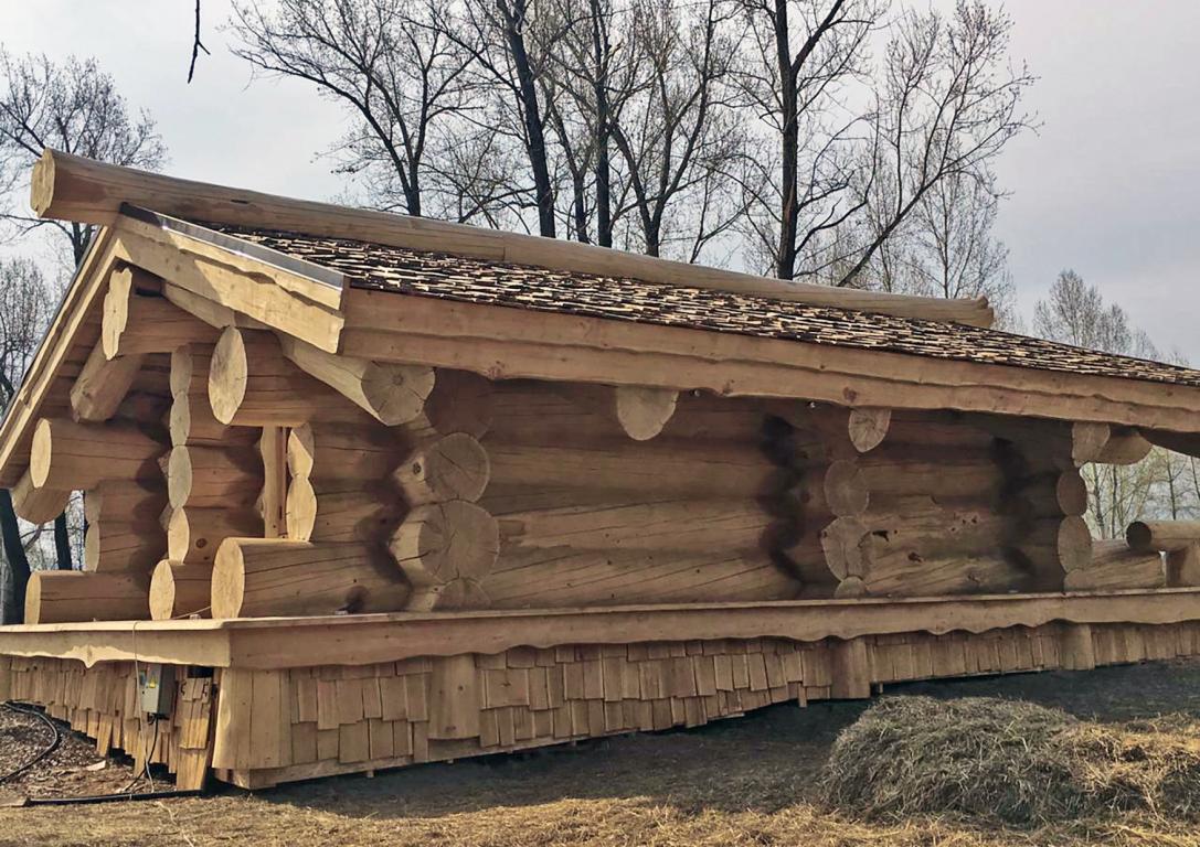 Рубленное бревно: дома и бани ручной рубки от производителя Терем экострой.  Каталог 2024. Цена 29000р. Купить оптом. г.Красноярск.