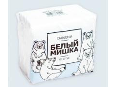 Фото 1 Бумажные салфетки «Белый мишка», г.Новосибирск 2022