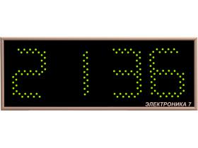 Часы Электроника7-2170С4, зелёное свечение