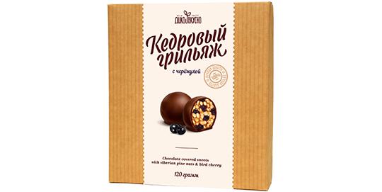 587659 картинка каталога «Производство России». Продукция Кедровый грильяж с черемухой, г.Томск 2022