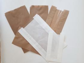 Пакет бумажный с плоским дном (V-дно)