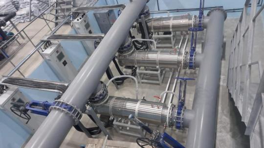 Фото 4 Пуско-наладка установок УФ-обеззараживания питьевой воды, общая производительность 100 000 м3/сутки. г. Выкса