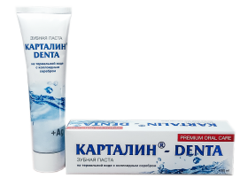 Зубные пасты КАРТАЛИН®-DENTA (3 SKU)