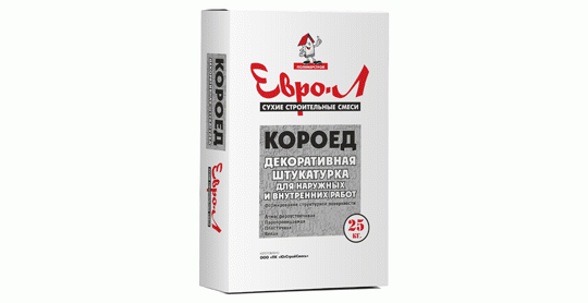 60034 картинка каталога «Производство России». Продукция Штукатурка декоративная КОРОЕД (штукатурка декоративная цементная для наружных и внутренних работ), г.Белгород 2014