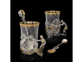 Чайные наборы коллекции «Царевна-лягушка»