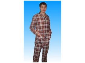 Пижама мужская, ткань — фланель (клетка)