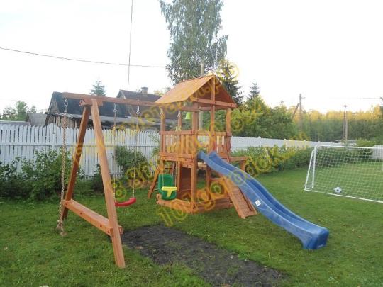 Фото 11 Детский игровой комплекс Сибирика с 2-я горками, г.Таганрог 2022