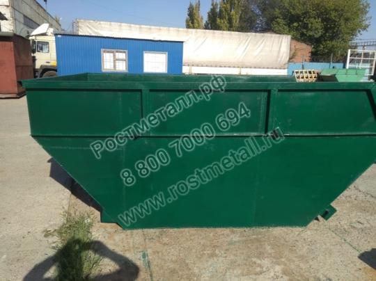 Фото 2 Бункер контейнер для мусора объемом 8 м3, г.Таганрог 2022